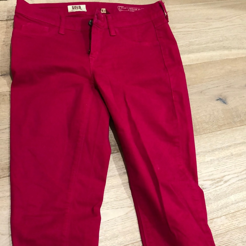 Design lab hot pink jeans